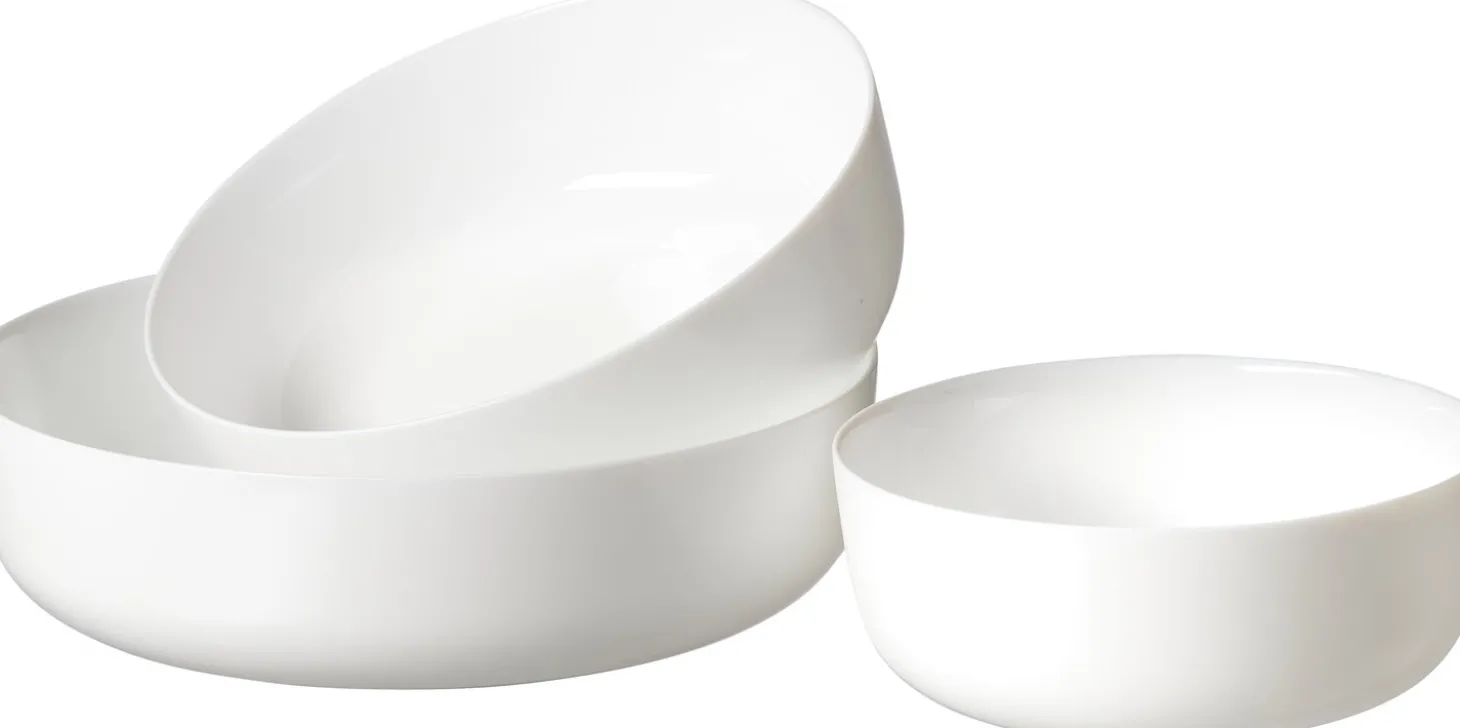 Servierschalen-Set Fresh | 3-teilig | weiss