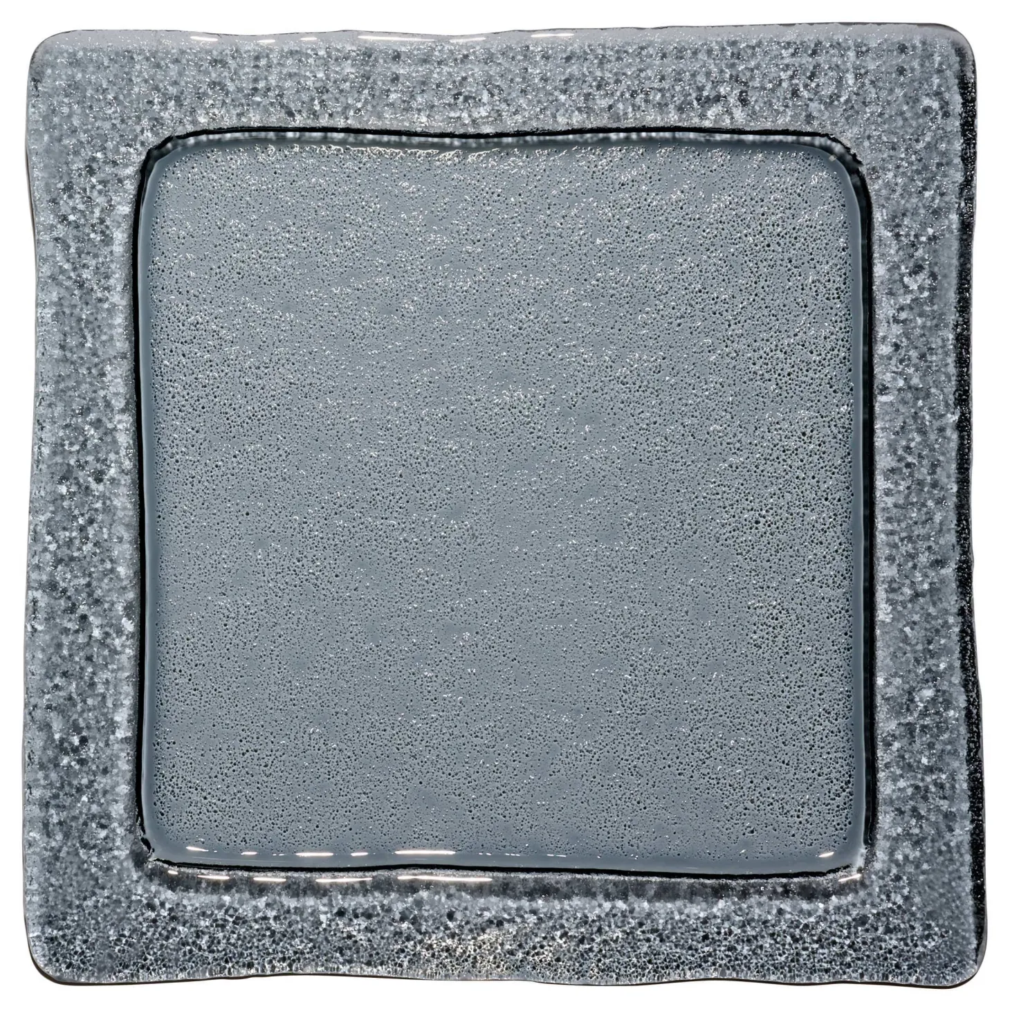 Servierteller Nox | 30 x 30 cm | smoke