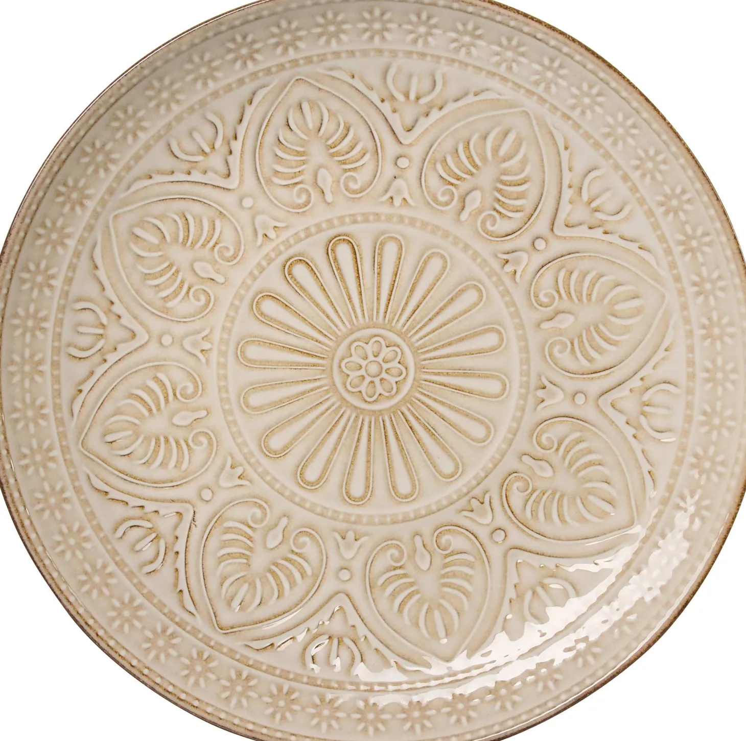 Speiseteller Omara | 26,5 cm | beige
