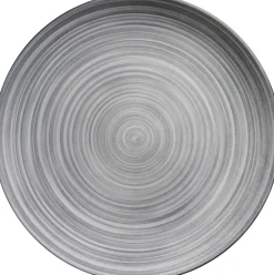 Speiseteller Sendai Wirbel | 27 cm | grau