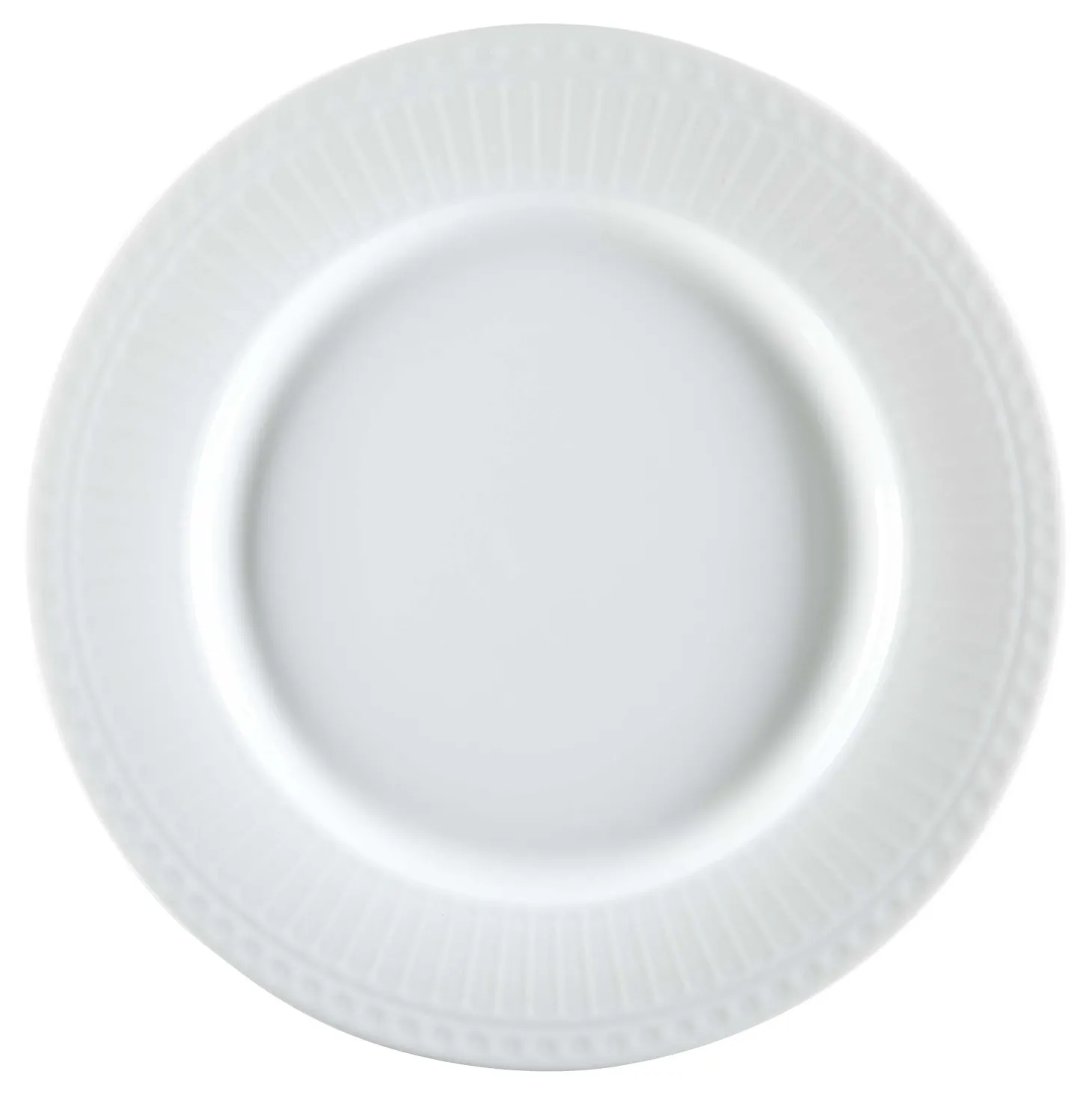 Speiseteller Sofia | 26,5 cm | weiss