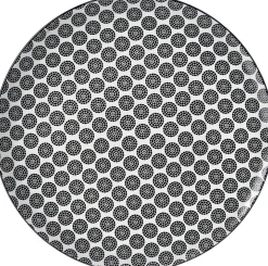 Speiseteller Takeo Circles | 26,5 cm | schwarz