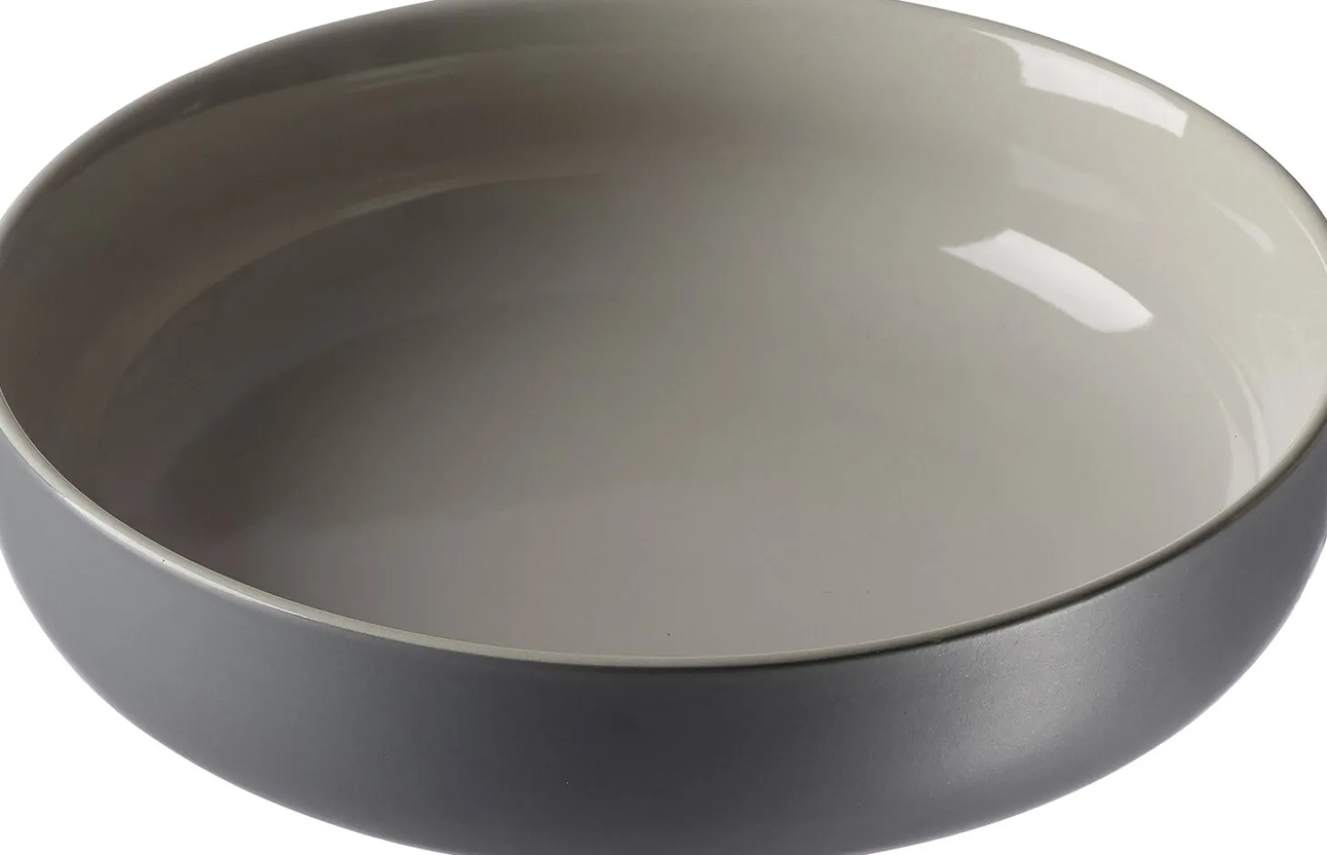 Suppenschale Jasper | 19 x 19 x 5 cm | grau