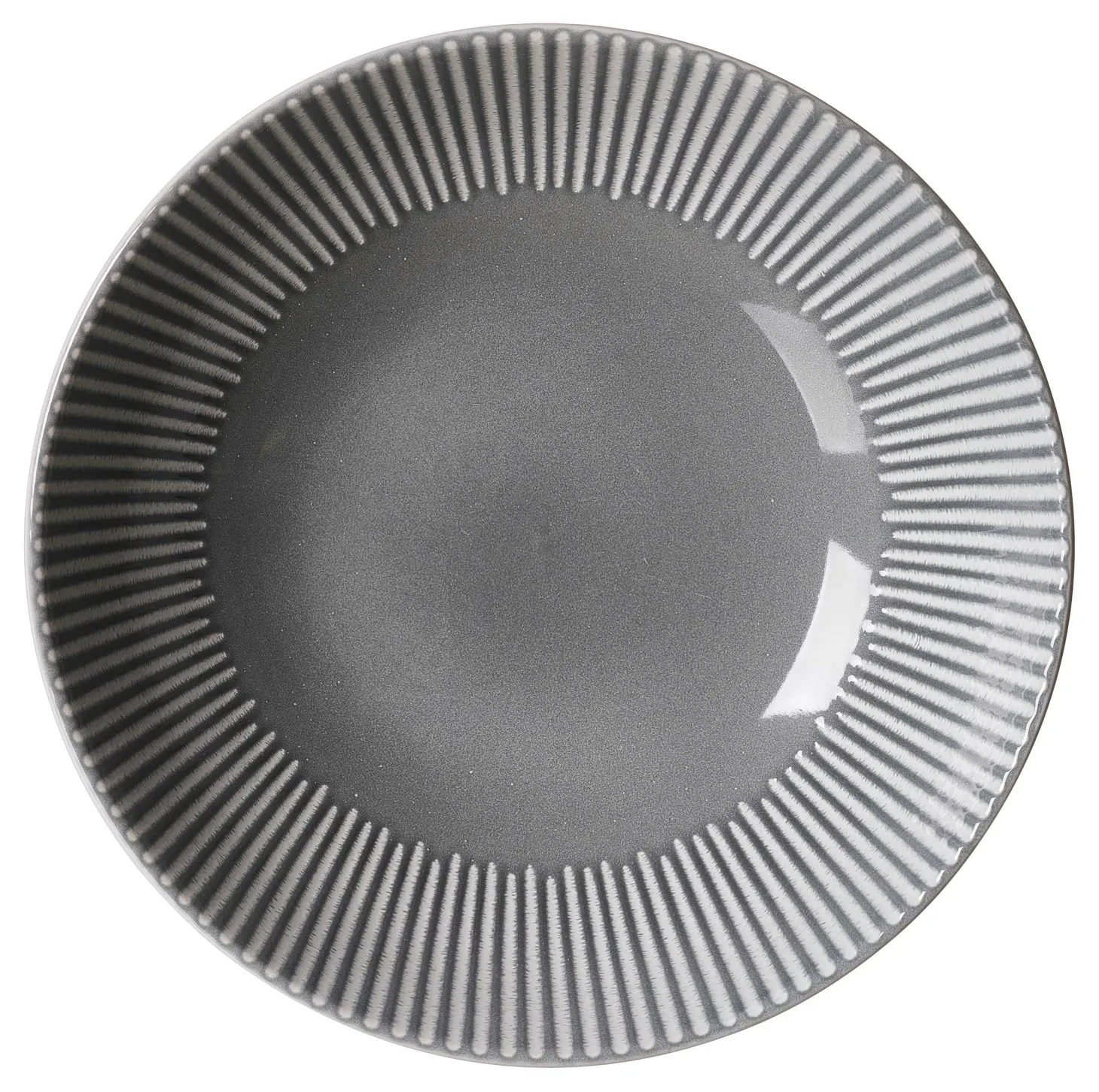 Suppenteller Banda | 20 cm | grau
