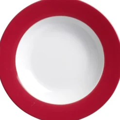 Suppenteller Doppio | 22 cm | rot