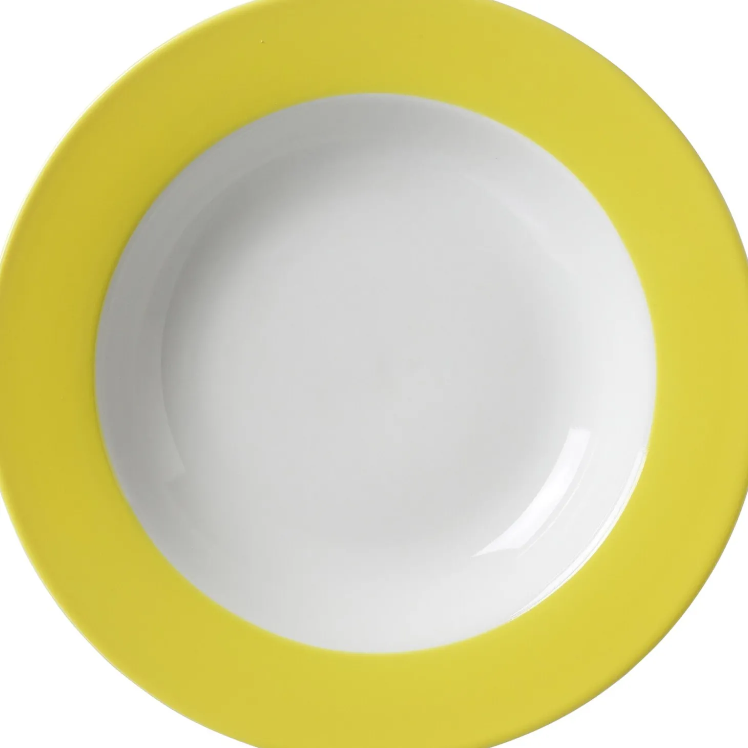 Suppenteller Doppio | 22 cm | gelb