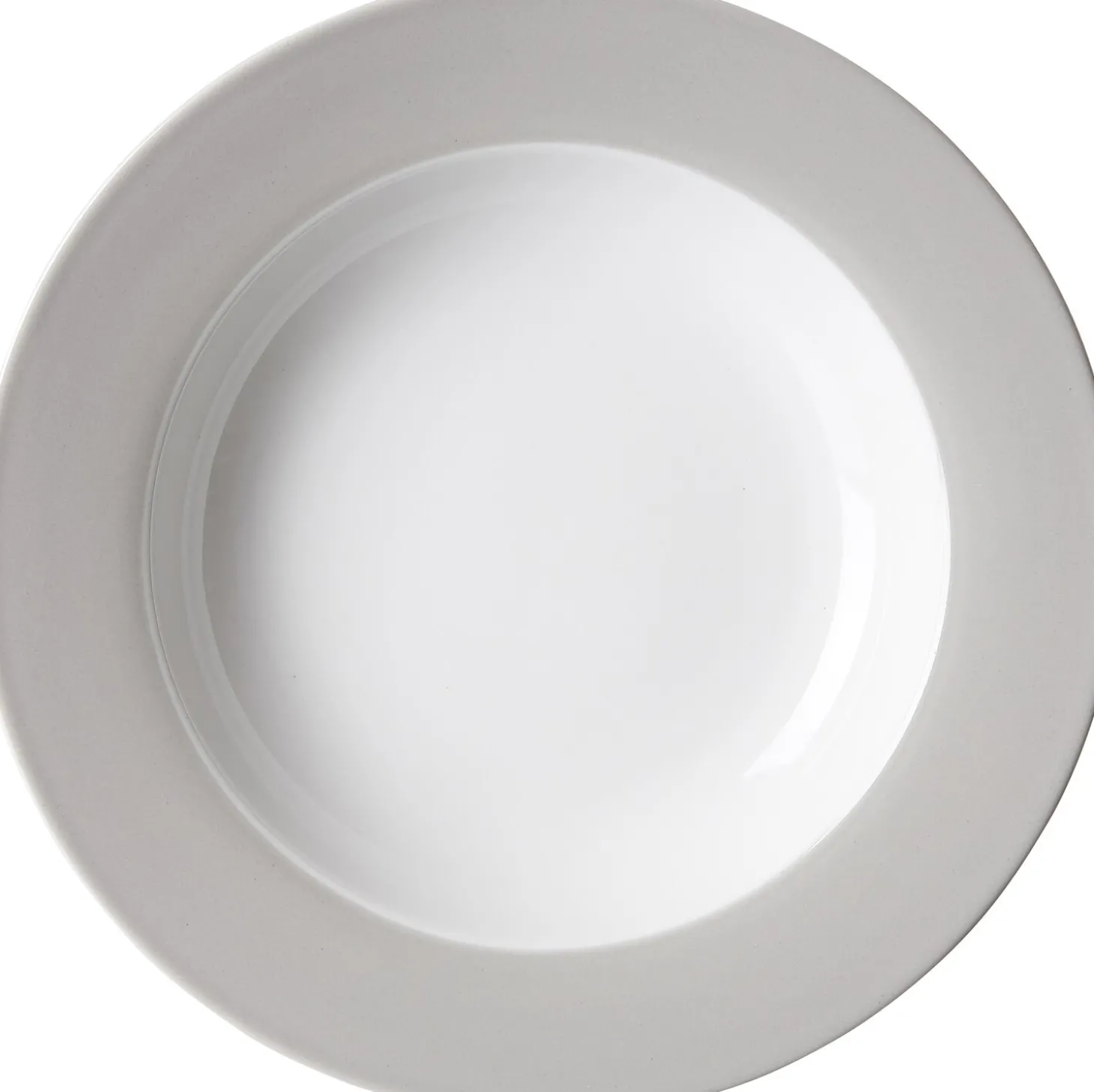 Suppenteller Doppio | 22 cm | grau