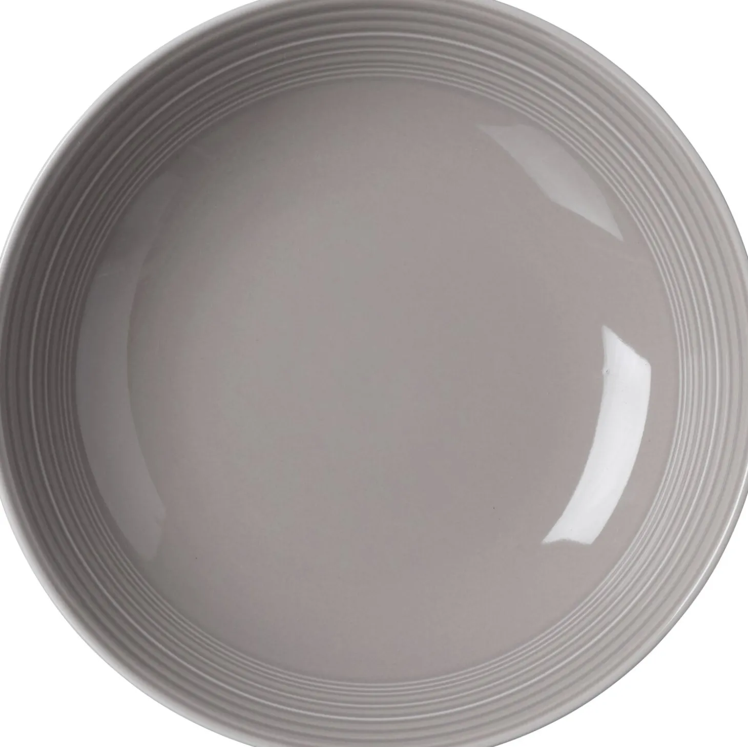 Suppenteller Levi | 22 cm | grau