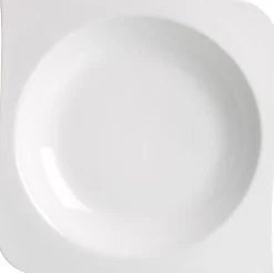 Suppenteller Melodie | 21 x 21 cm | weiss
