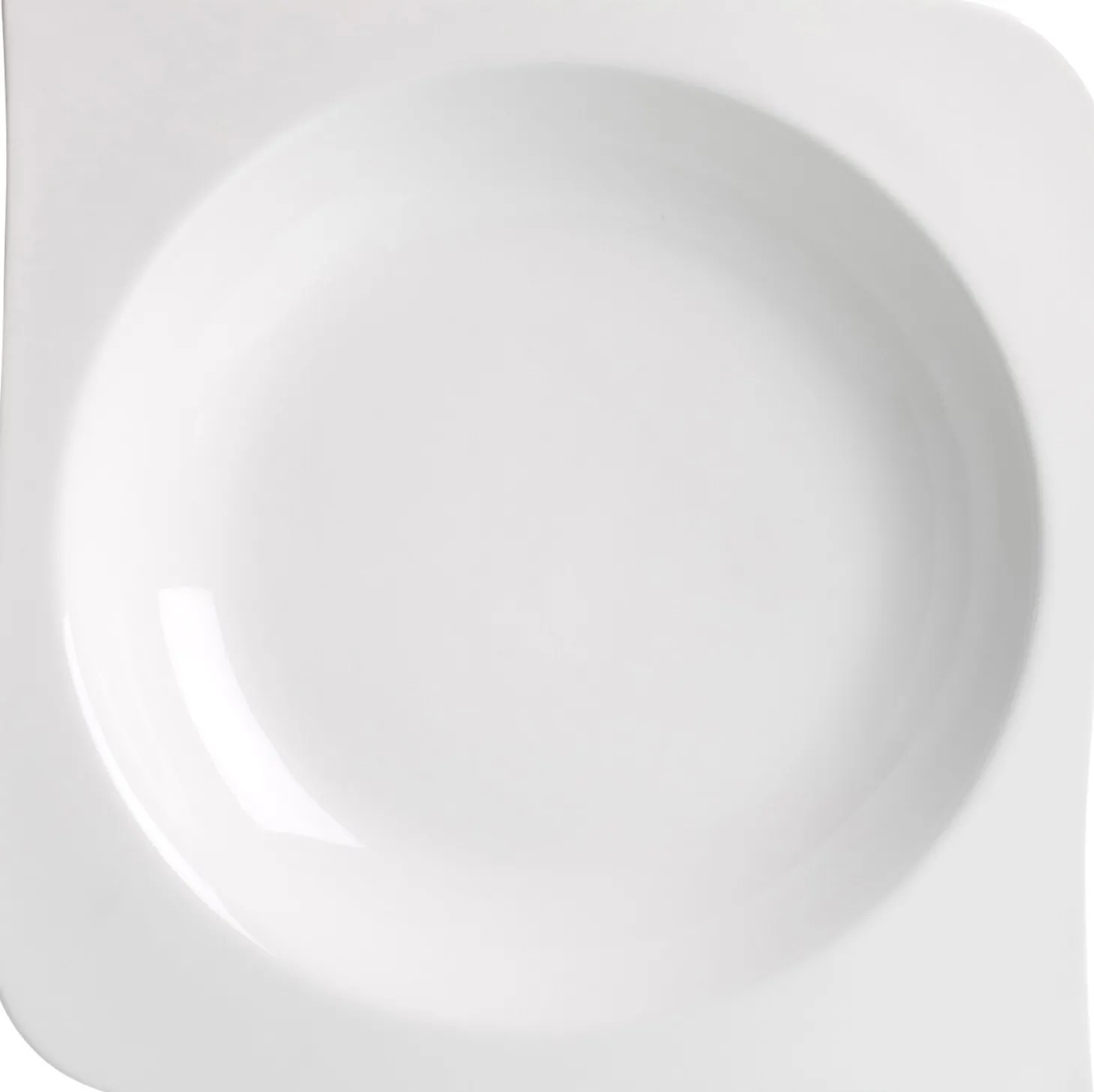 Suppenteller Melodie | 21 x 21 cm | weiss