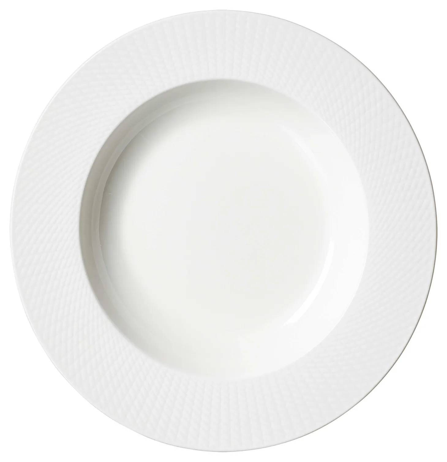 Suppenteller Saphir | 22,5 cm | weiss