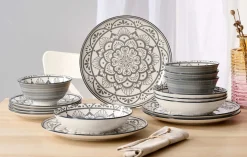 Tafelservice Doha | 16-teilig | grau