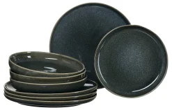 Tafelservice Eda |8-teilig | schiefer