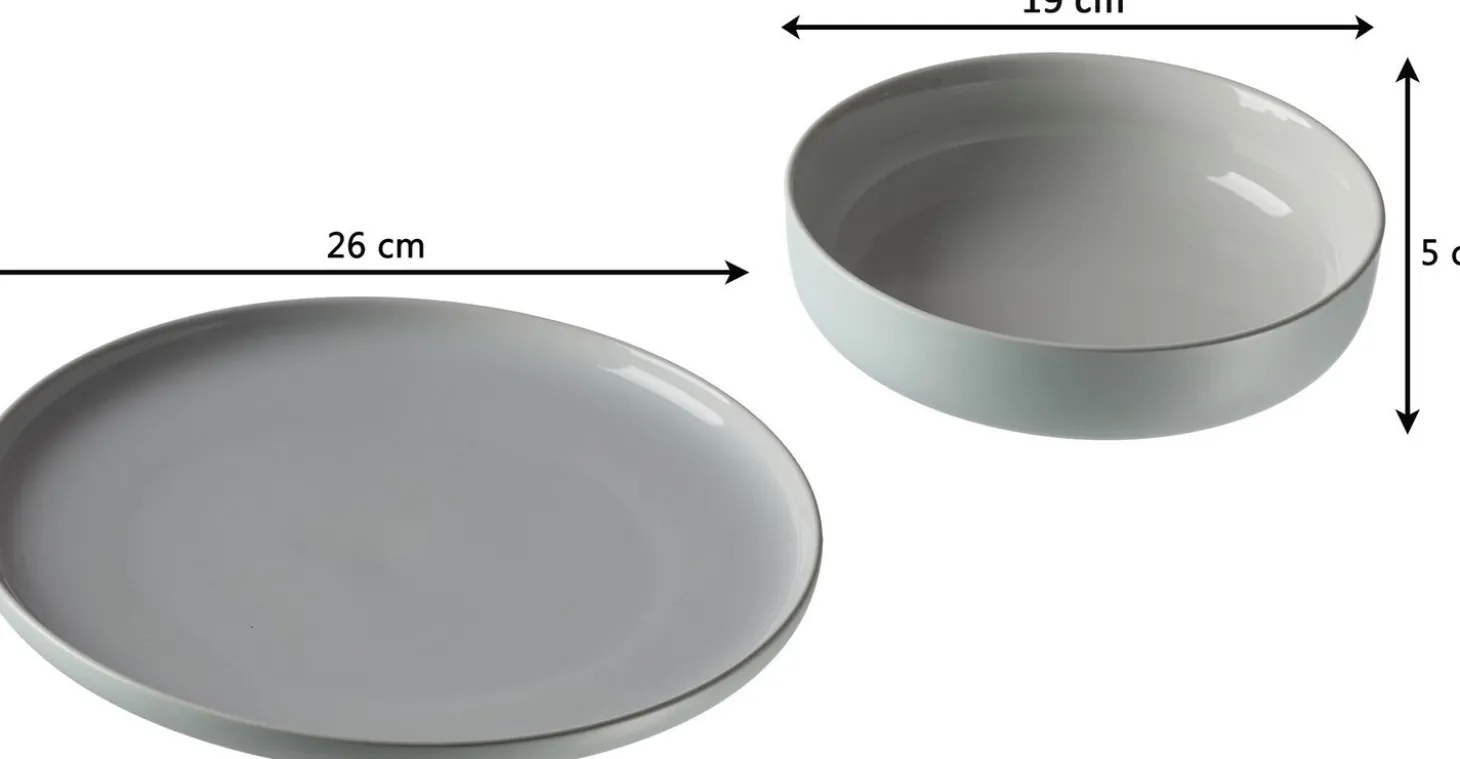 Tafelservice Jasper | 8-teilig | mint
