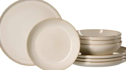 Tafelservice Olivia | 8-teilig | beige