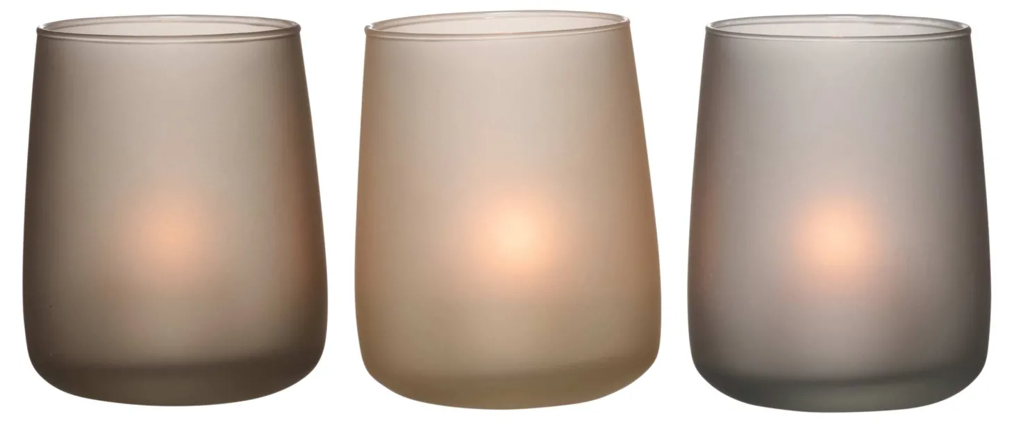Teelichthalter Glow | 3-teilig