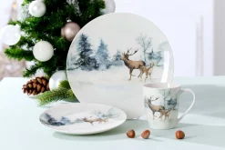 Teller Winterland | 27 cm | grün