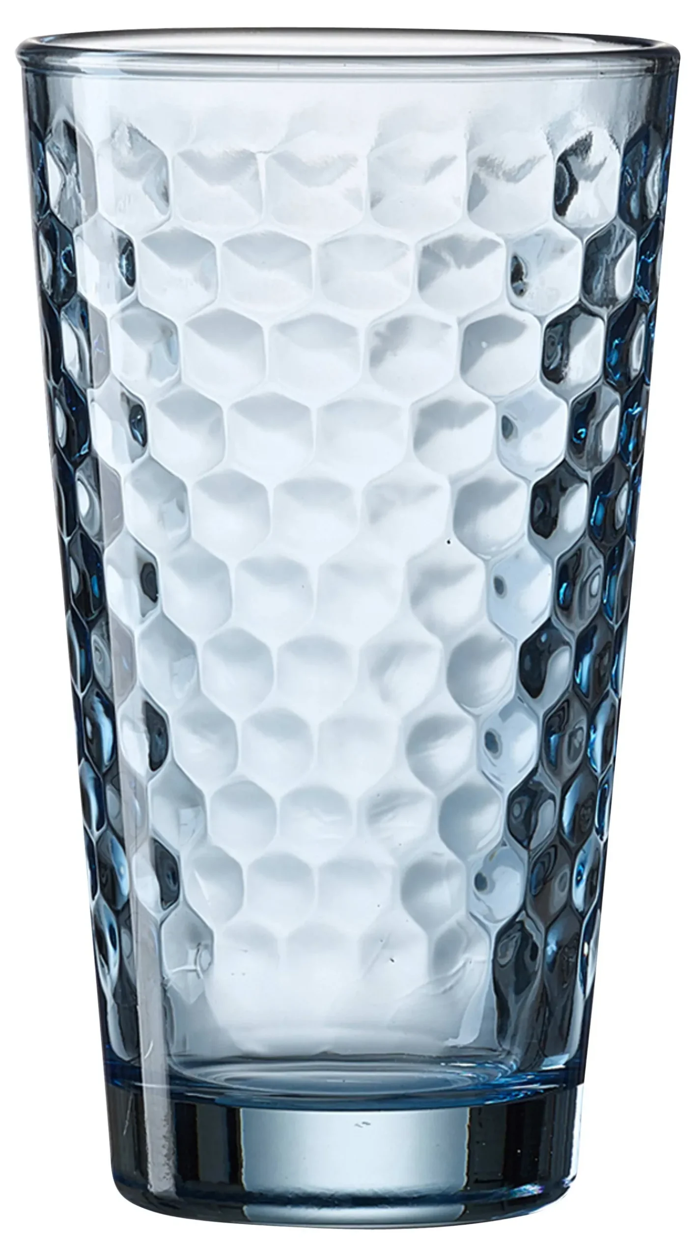 Trinkglas Favo | 350 ml | blau