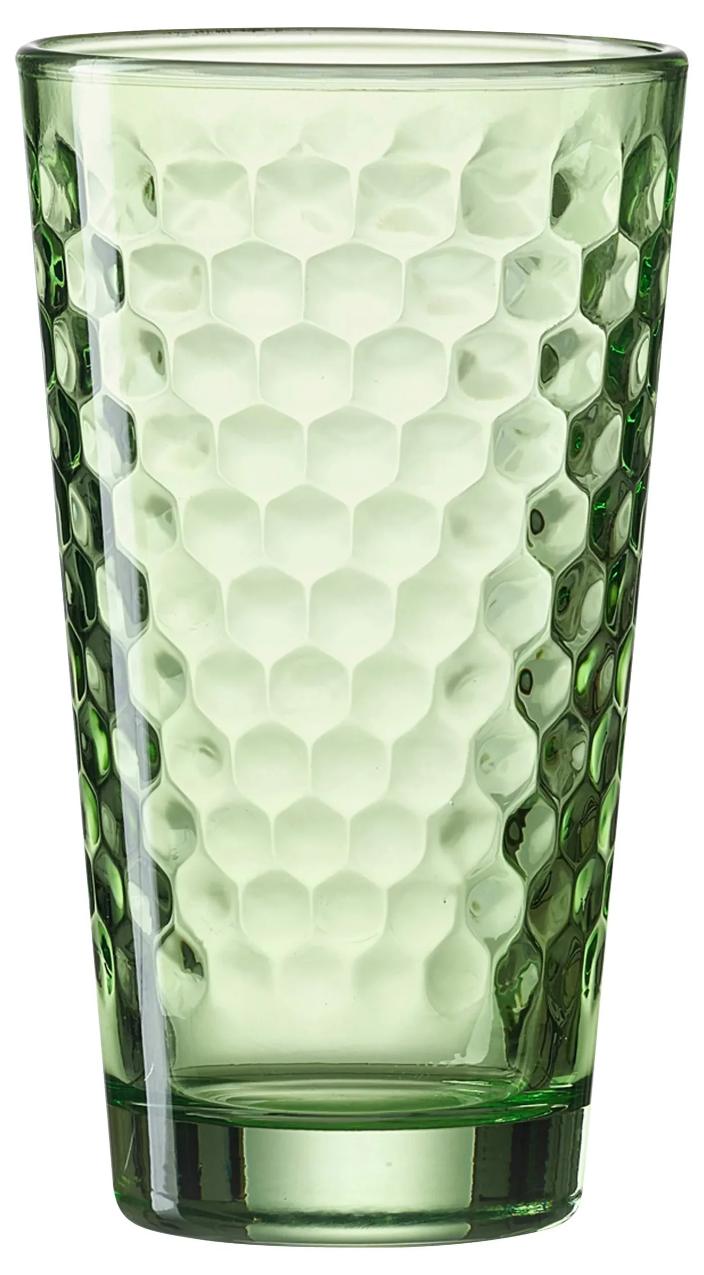 Trinkglas Favo | 350 ml | grün