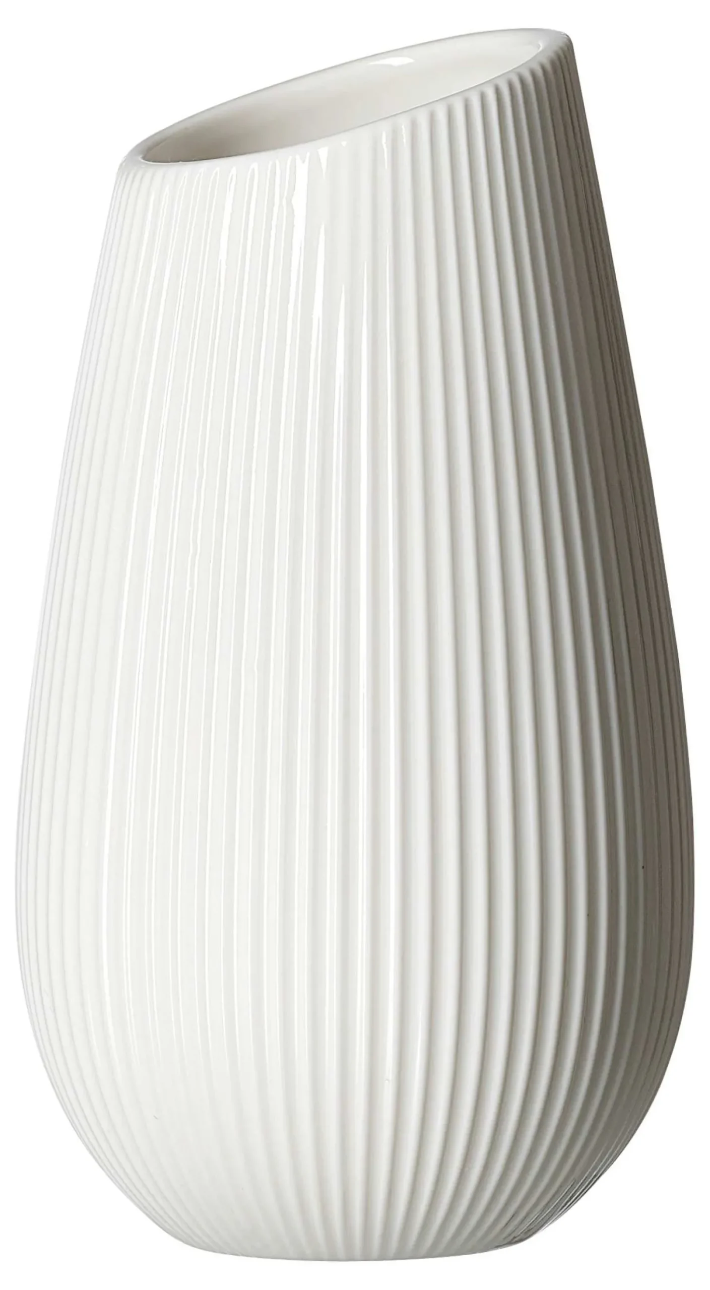 Vase Alma | 9 x 9 x 16 cm | weiss
