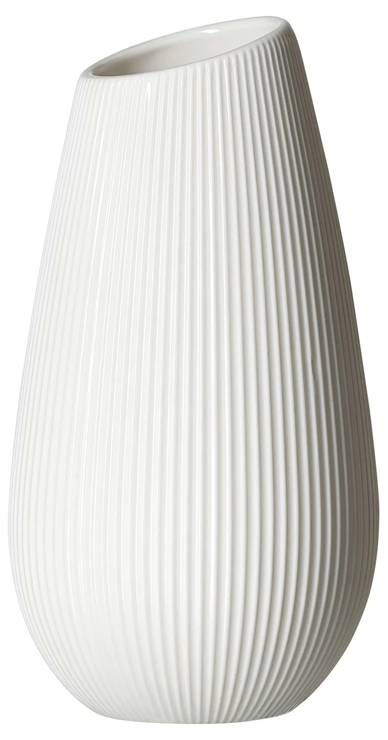 Vase Alma | 10 x 10 x 20 cm | weiss