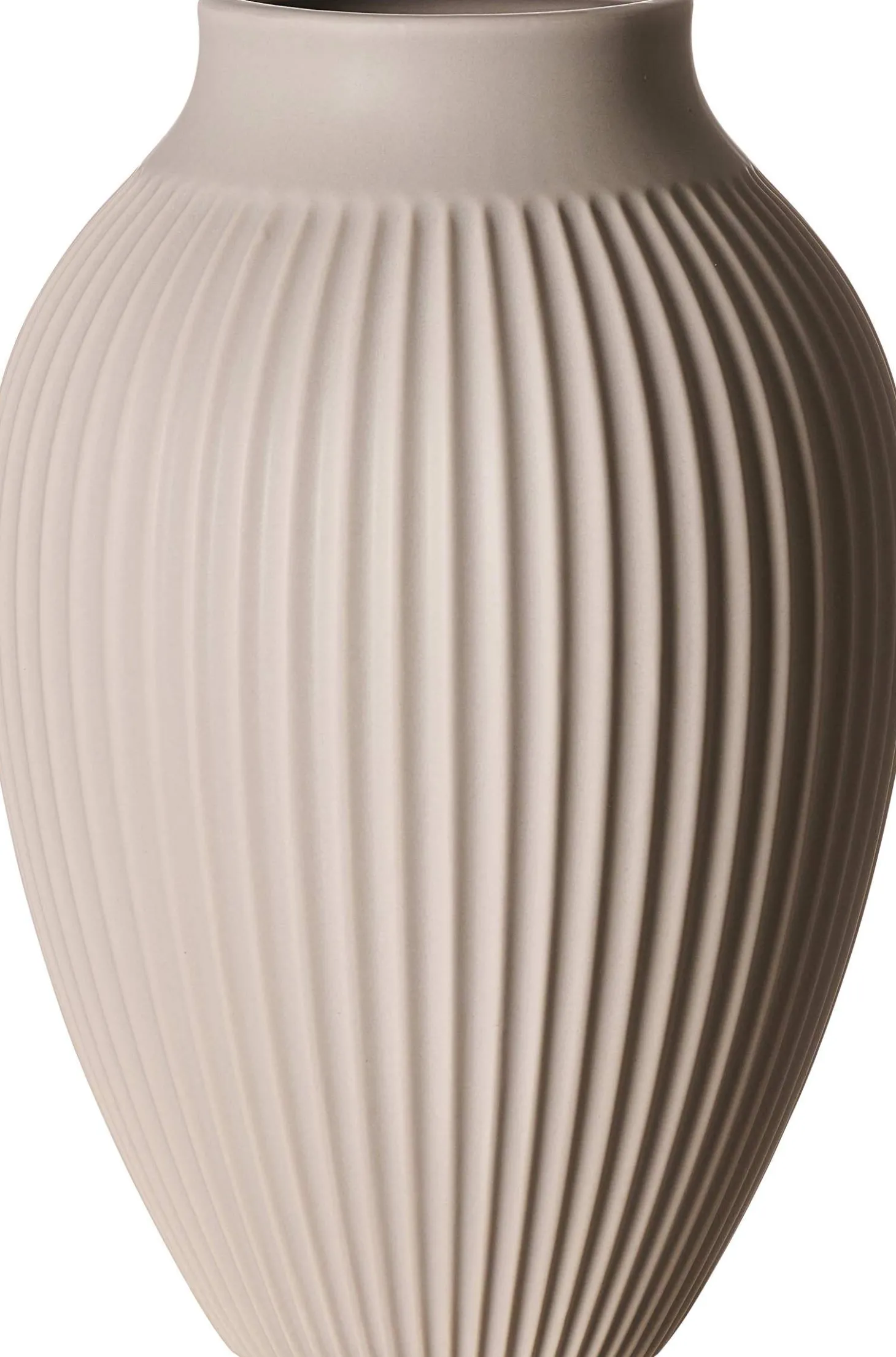 Vase Alsta | 15 x 15 x 23 cm | matt beige
