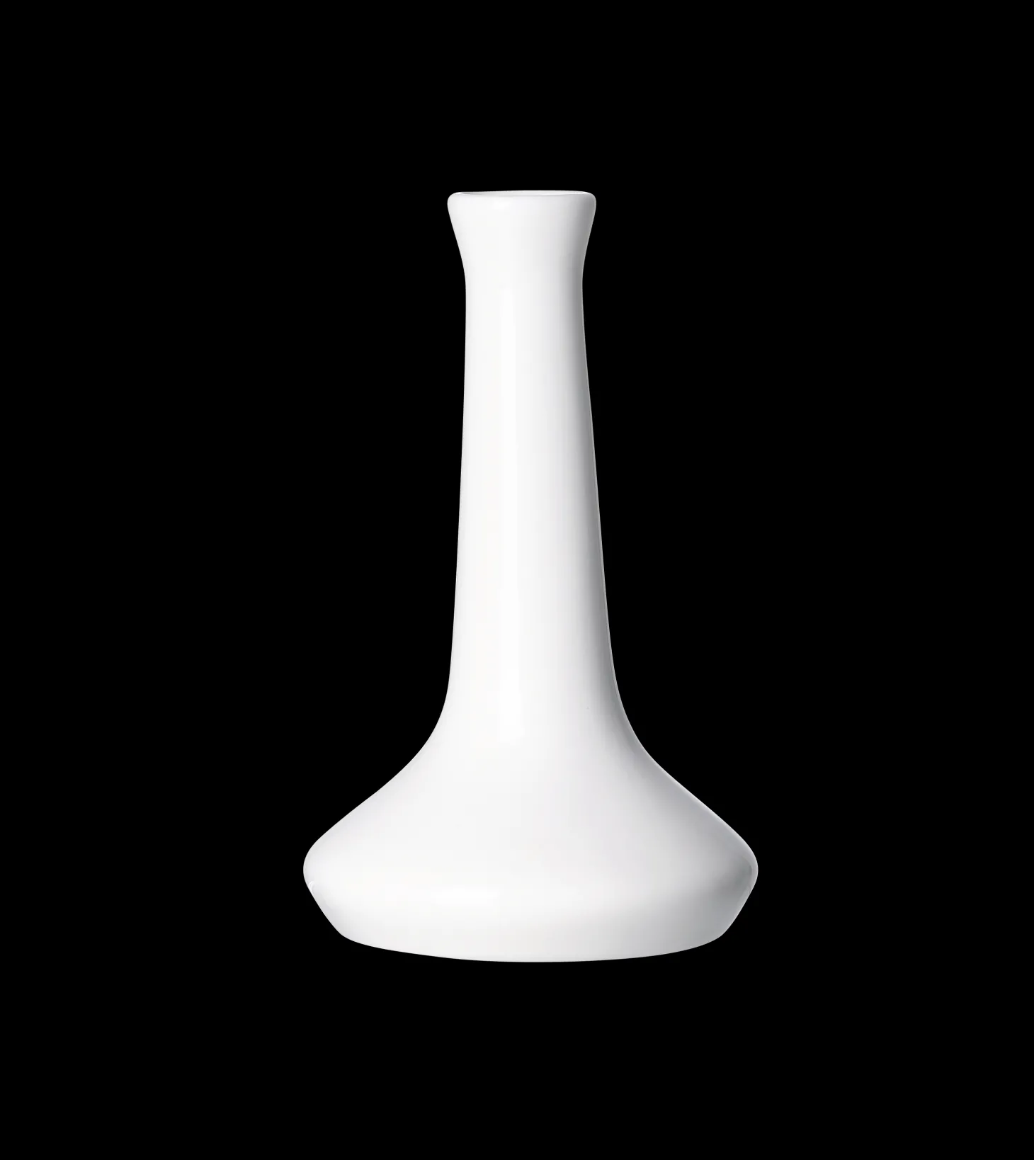 Vase Anna | 9 x 9 x 14,5 cm | weiss