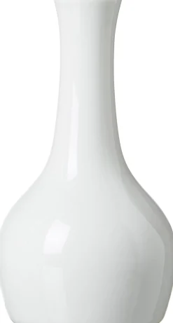 Vase Bianco | 7 x 7 x 13 cm | weiss | bauchig