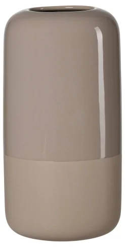 Vase Dome | 14,5 x 14,5 x 29,5 cm | braun