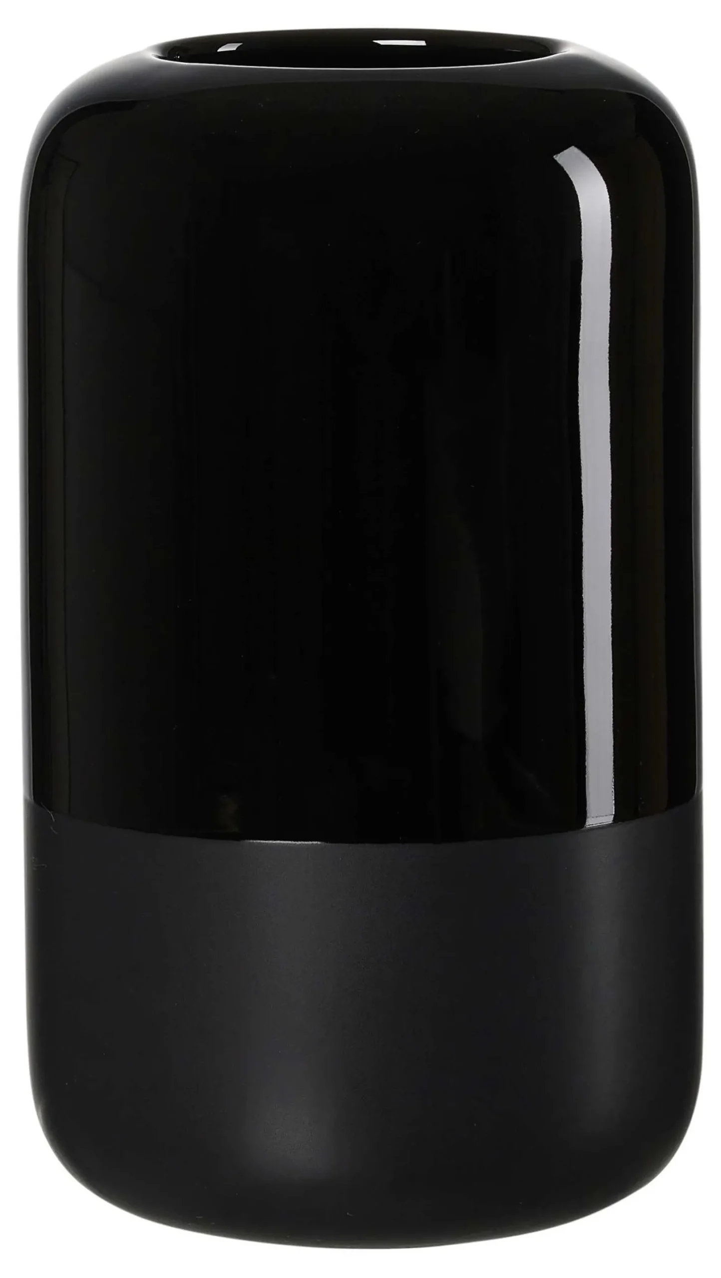 Vase Dome | 14,5 x 14,5 x 25 cm | schwarz