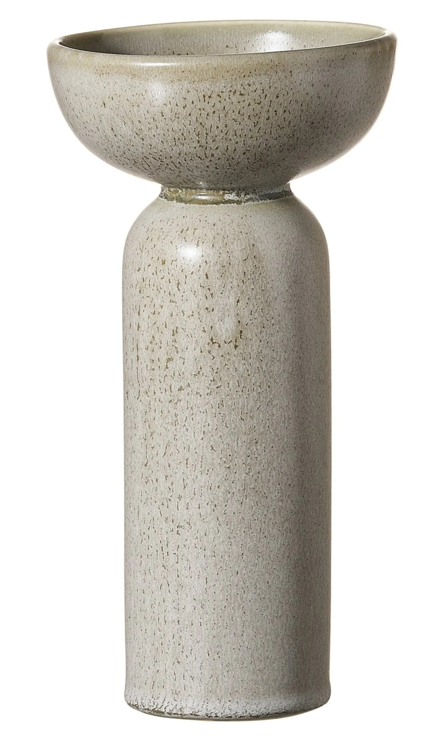 Vase Imperia | 11,5 x 11,5 x 22,5 cm | grau