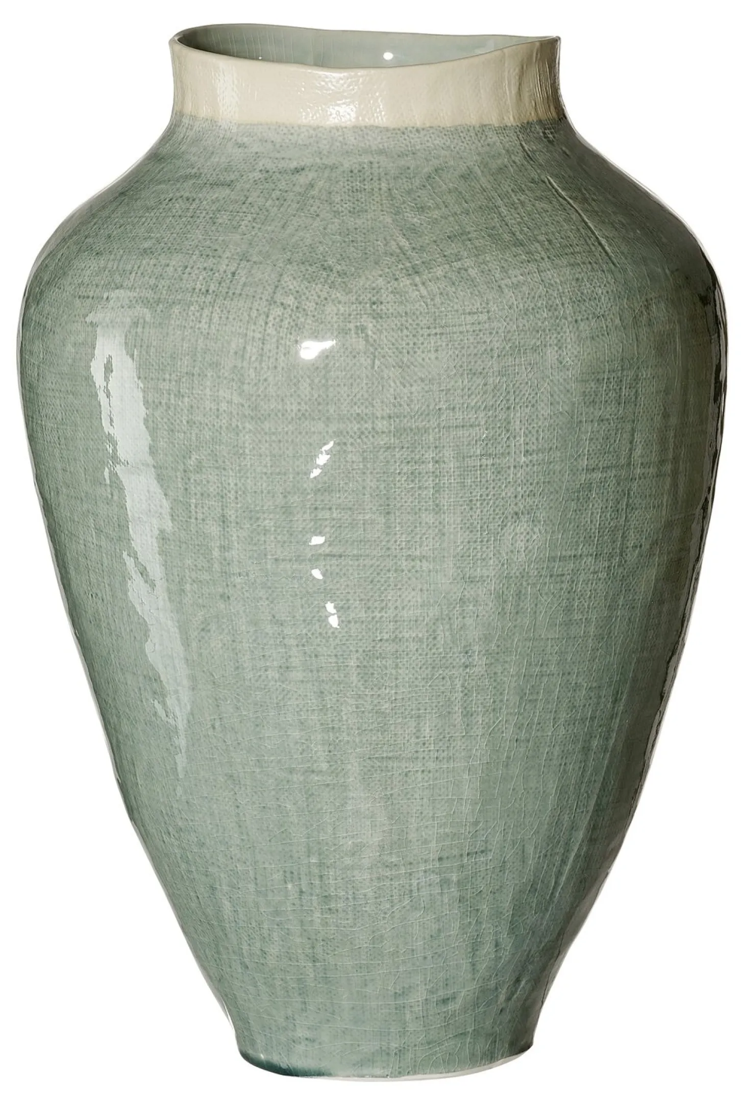 Vase Lucca | 26,8 x 26,8 x 41 cm | moos