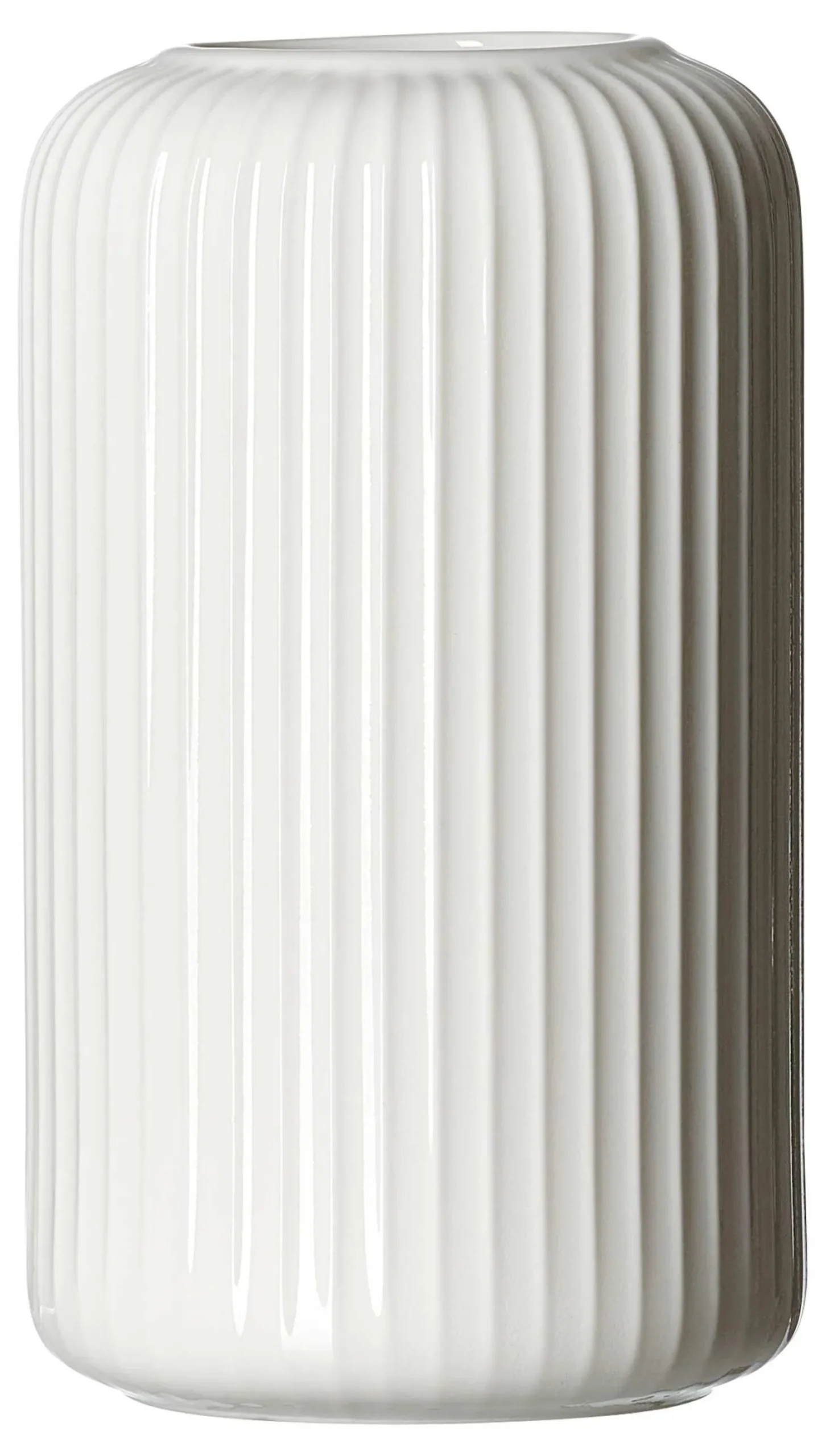 Vase Nora | 9 x 9 x 16 cm | weiss