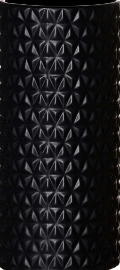 Vase Raute | 11,5 x 11,5 x 25 cm | schwarz