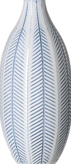 Vase Reef | 10 x 10 x 23 cm | blau