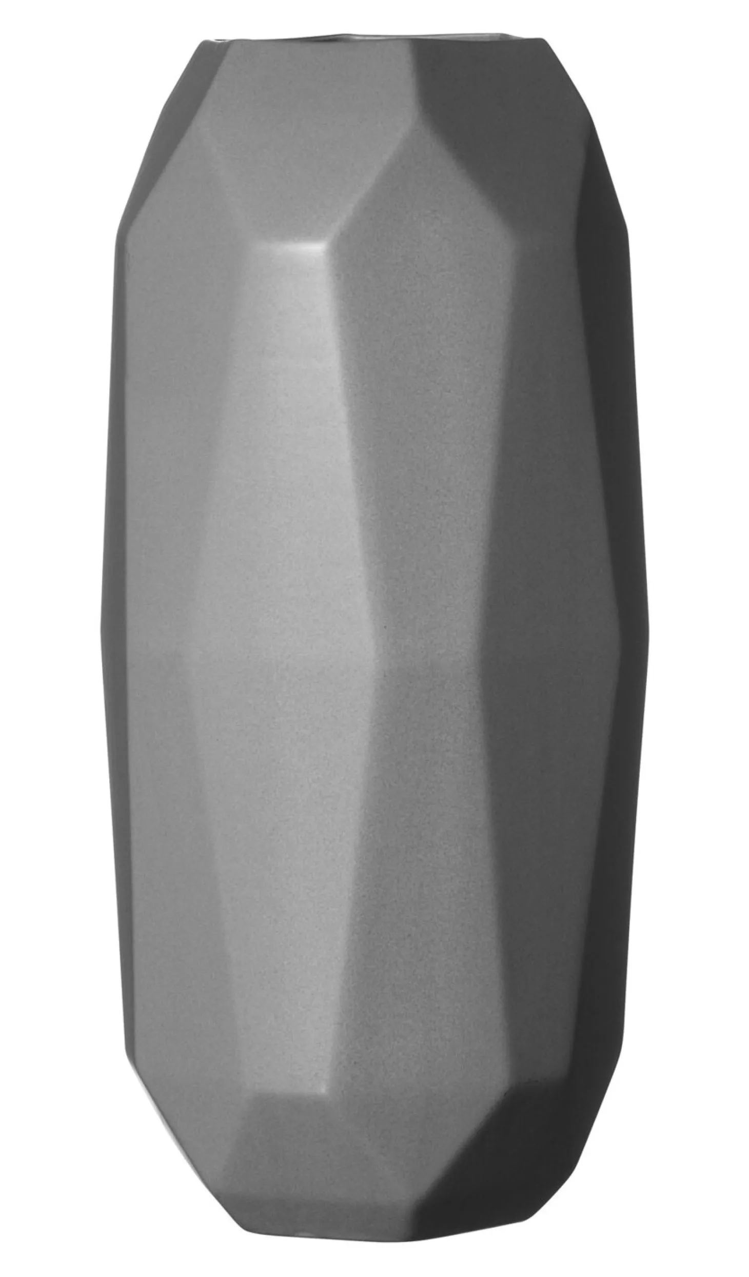 Vase Terni | 18 x 18 x 38,5 cm | grau