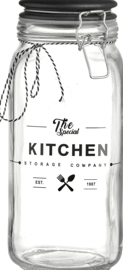 Vorratsdose Kitchen Storage | 2,2 Liter | schwarz