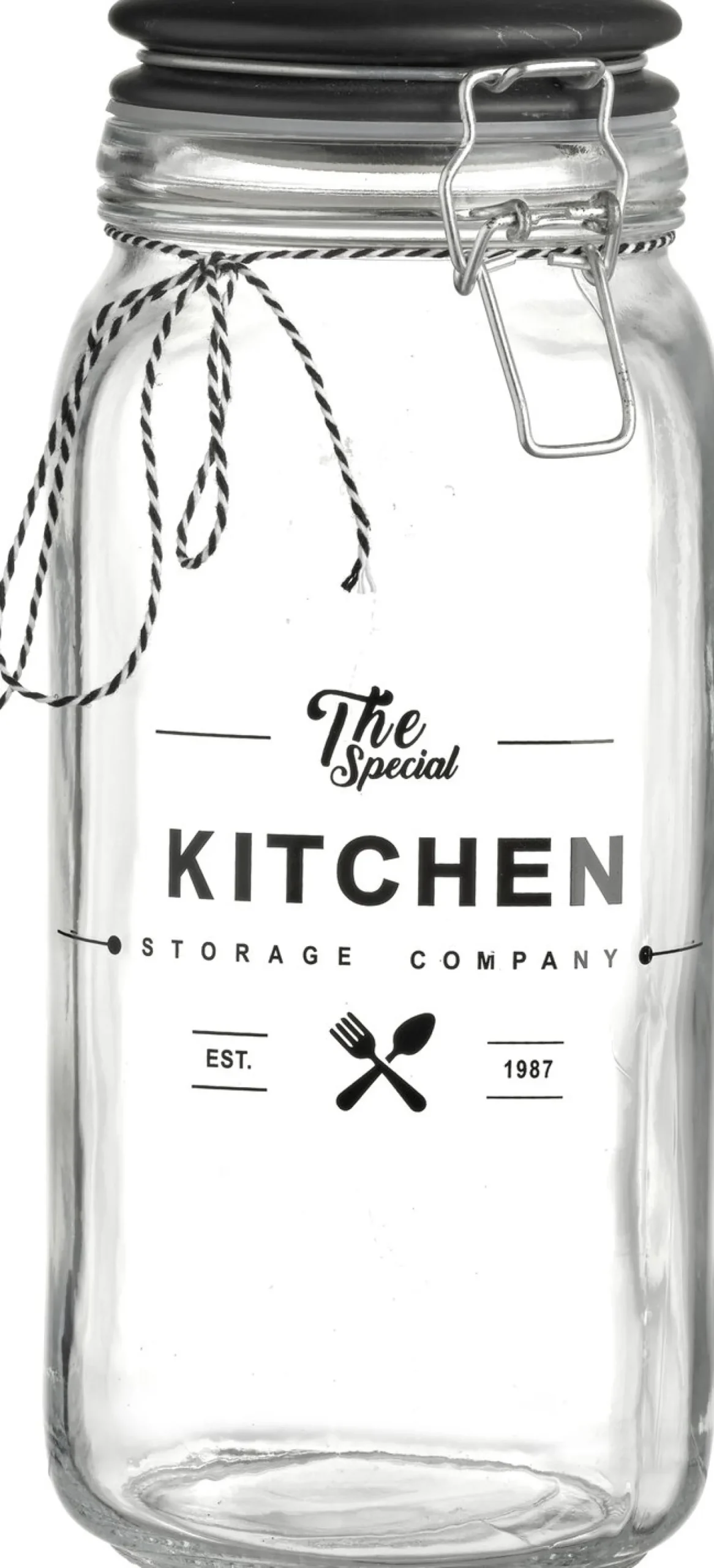 Vorratsdose Kitchen Storage | 2,2 Liter | schwarz