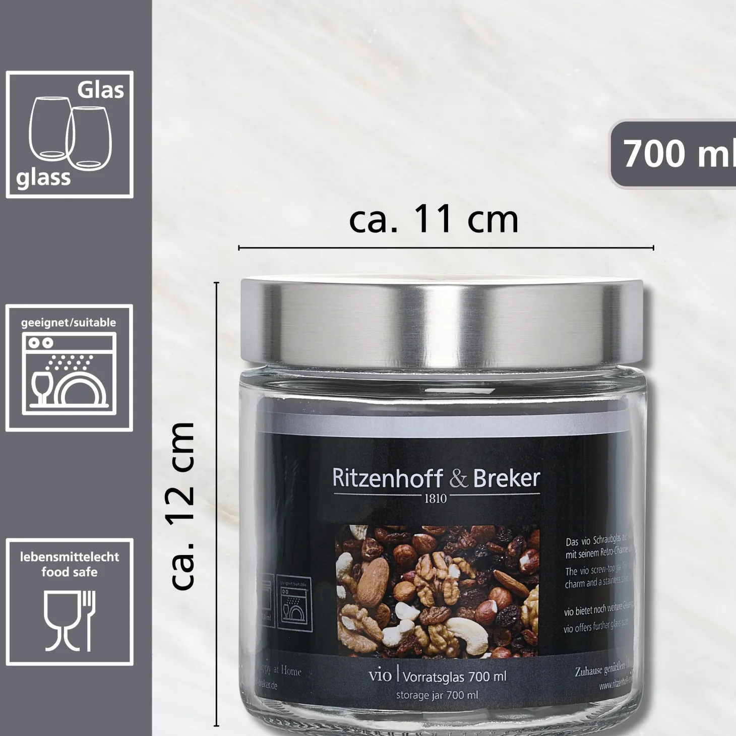 Vorratsdose Vio | 700 ml