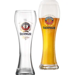 Weizenbiergläser Erdinger | 2er Set | 500 ml | geeicht