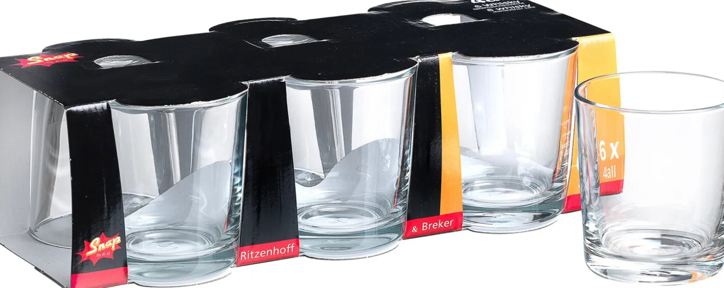 Whiskygläser-Set Vio | 6-teilig | 260 ml