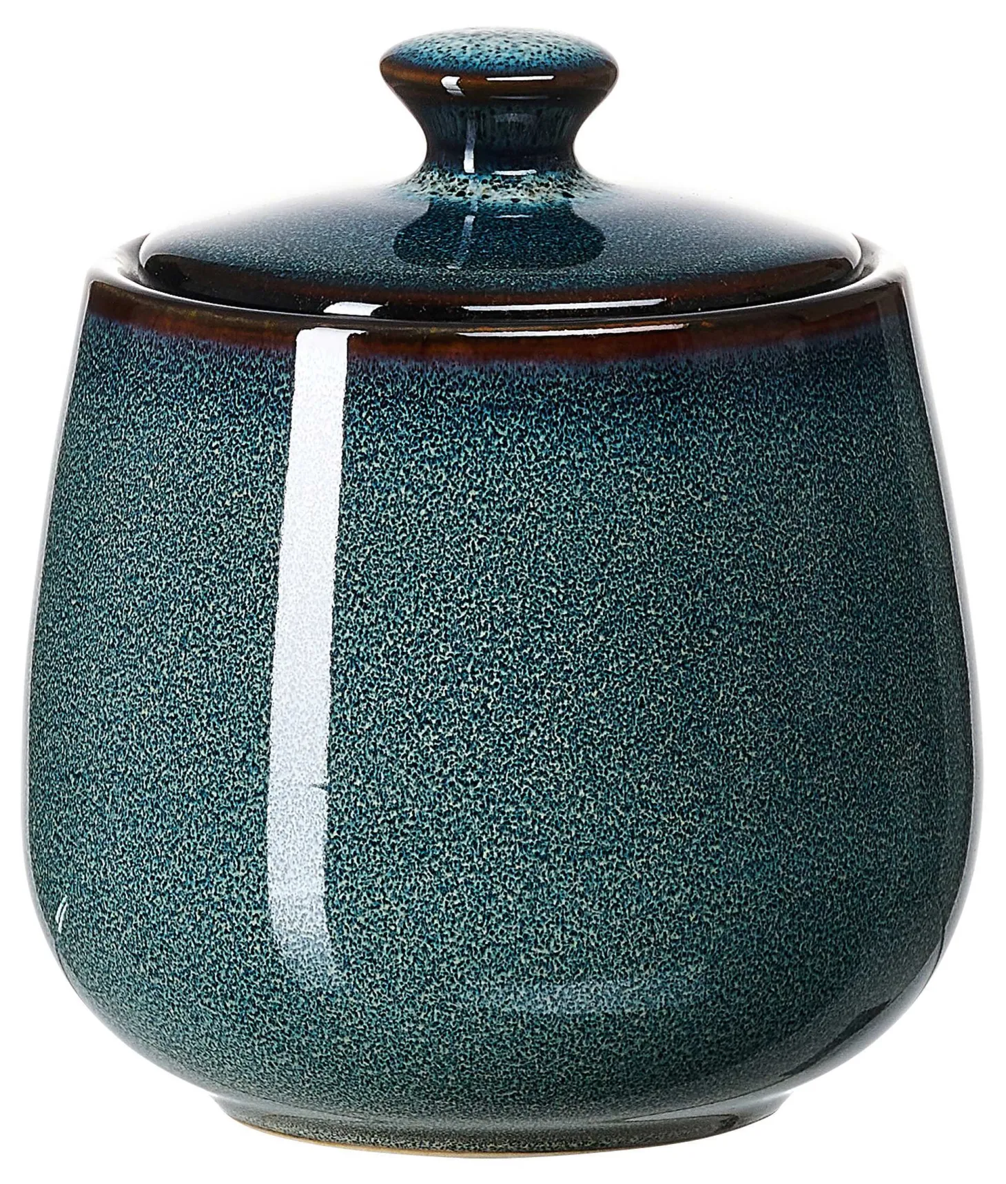 Zuckerdose Bali | 9 x 9 x 10 cm | blau